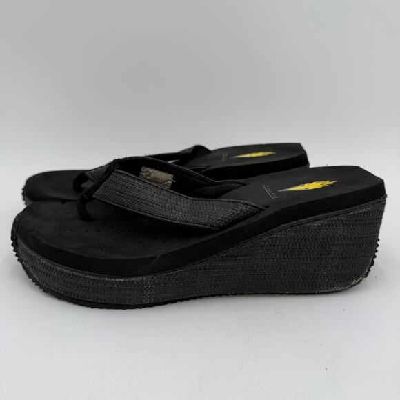 Volatile Island Platform Wedge Thong Flip Flop Sandals Size 7 - Picture 5 of 8